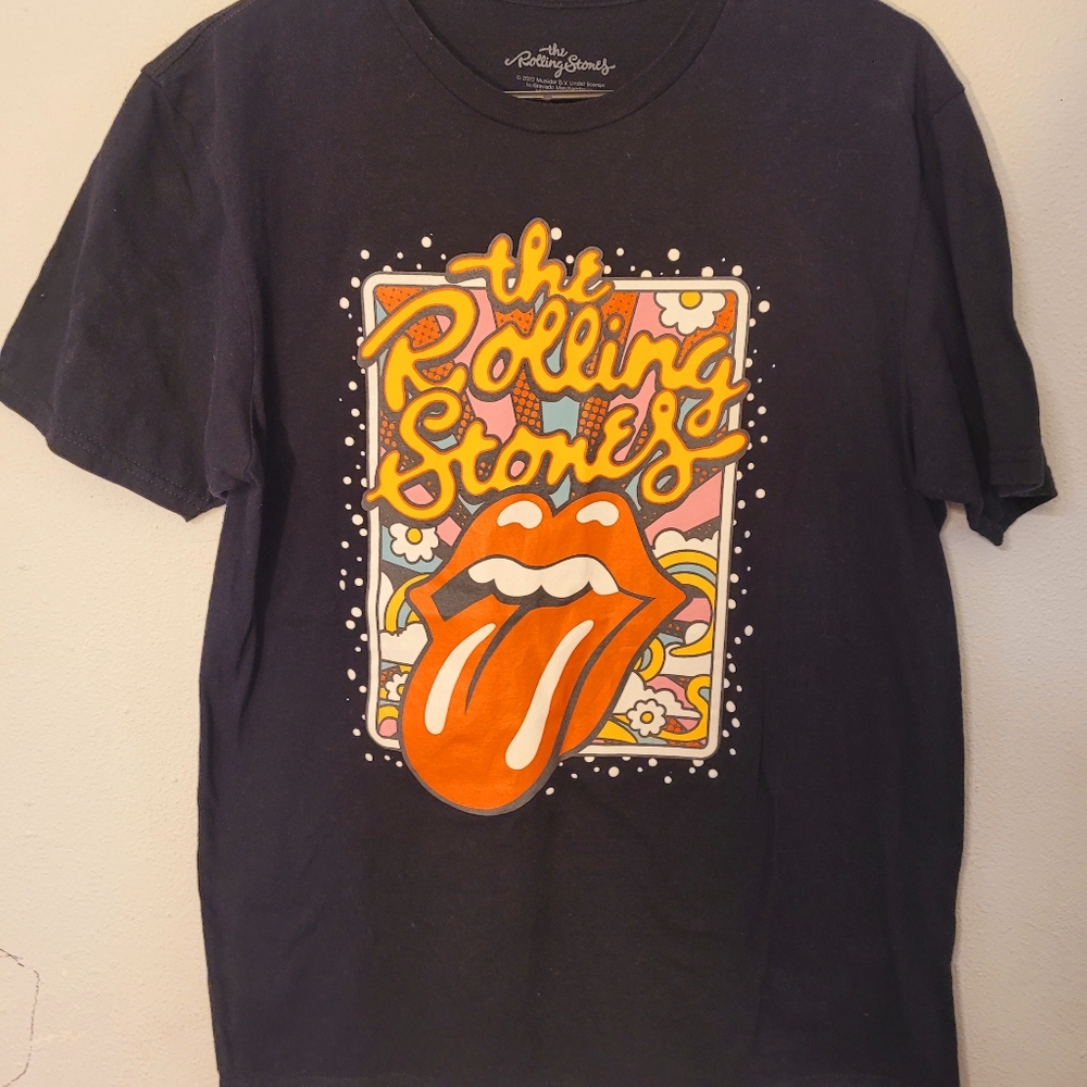 The Rolling Stones black shirt size medium